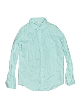 Janie And Jack Long Sleeve Button Down Shirt