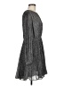 MICHAEL Michael Kors Metallic Silver Cocktail Dress Size 6 - photo 4
