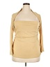 Ashley Stewart Tan 3/4 Sleeve Top Size 2X Plus - photo 1