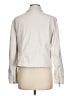 Ann Taylor 100% Polyester Solid Ivory Jacket Size 12 - photo 2