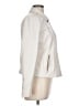 Ann Taylor 100% Polyester Solid Ivory Jacket Size 12 - photo 4