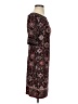 Max Studio Paisley Burgundy Casual Dress Size XS - photo 4