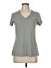 Nike 100% Polyester Gray Active T-Shirt Size M - photo 1