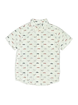 Janie And Jack Short Sleeve Button Down Shirt