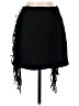 Unbranded Solid Black Casual Skirt Size S - photo 1
