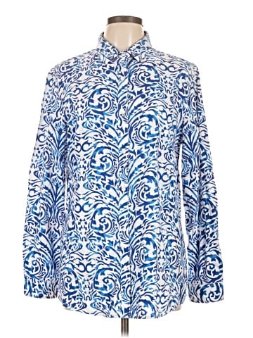 J. McLaughlin Long Sleeve Blouse (view 1)
