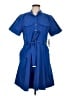 DKNY Blue Casual Dress Size 10 - photo 1