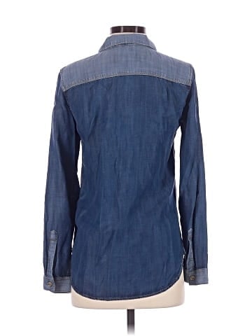 7 For All Mankind Long Sleeve Button-Down Shirt (view 2)