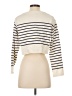 J.Crew 100% Cotton Stripes Ivory Long Sleeve Top Size XS - photo 2