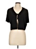 Julian Taylor Black Short Sleeve Top Size 14 - photo 1
