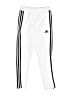 Adidas 100% Polyester White Track Pants Size S (kids) - photo 1