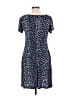 North Style Polka Dots Blue Casual Dress Size 6 - photo 2