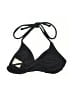No Boundaries Solid Black Swimsuit Top Size S - photo 2