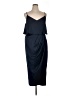 City Chic 100% Polyester Blue Cocktail Dress Size 14 Plus (XS) - photo 1