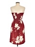 Unbranded Tropical Burgundy Cocktail Dress Size M - photo 2