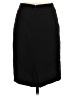 Ann Taylor LOFT Solid Black Casual Skirt Size 00 (petite) - photo 2