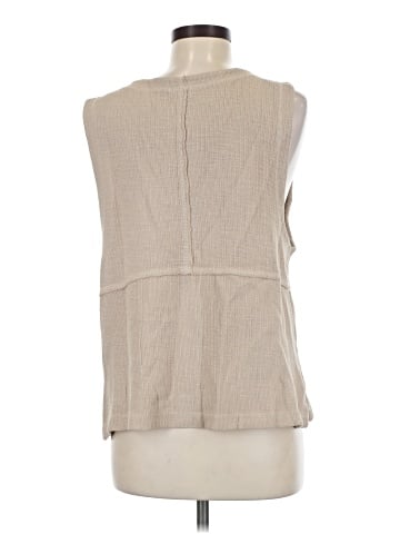 Pilcro Sleeveless Button-Down Shirt (view 2)