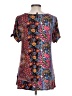 Cupio Paisley Blue Short Sleeve T-Shirt Size L - photo 2