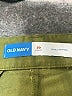 Old Navy Solid Green Khaki Shorts Size 20 - photo 3