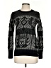 J.Crew Chevron-herringbone Black Pullover Sweater Size XS - photo 1