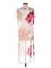 Calvin Klein 100% Polyester Floral Ivory Cocktail Dress Size M - photo 2