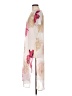 Calvin Klein 100% Polyester Floral Ivory Cocktail Dress Size M - photo 5