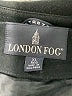 London Fog Black Coat Size XL - photo 6
