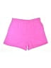 Impressions Solid Pink Shorts Size 1X - photo 1