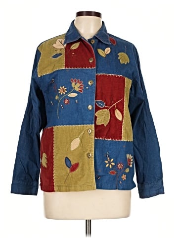 Alfred Dunner Long Sleeve Button-Down Shirt (view 1)