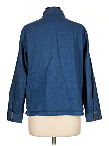 Alfred Dunner Long Sleeve Button-Down Shirt (view 2)