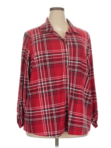 Full Circle Trends With Love Long Sleeve Blouse (view 1)