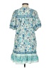 Old Navy Paisley Blue Casual Dress Size S - photo 2
