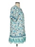 Old Navy Paisley Blue Casual Dress Size S - photo 4