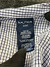 Nautica Checkered-gingham Blue Long Sleeve Button-Down Shirt 18-24 MO / 24 MO - photo 3