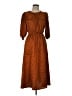 Sandra Darren Brown Casual Dress Size 10 - photo 1