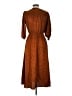 Sandra Darren Brown Casual Dress Size 10 - photo 2