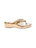 Taryn Rose Animal Print Tan Wedges Size 9 1/2 - photo 1