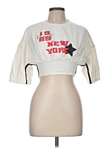 Fashion Nova 3/4 Sleeve T-Shirt (view 1)