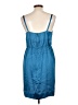 J.Crew 100% Silk Blue Casual Dress Size 10 - photo 2