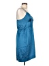 J.Crew 100% Silk Blue Casual Dress Size 10 - photo 4