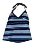 Nike Stripes Blue Swimsuit Top Size 8 - photo 1