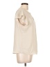 Calvin Klein Ivory Short Sleeve Blouse Size L - photo 4