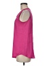 Ann Taylor 100% Polyester Pink Sleeveless T-Shirt Size M - photo 5