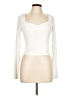Wild Fable Ivory Long Sleeve Top Size L - photo 1