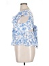 Trixxi 100% Polyester Blue Sleeveless Blouse Size XL - photo 5