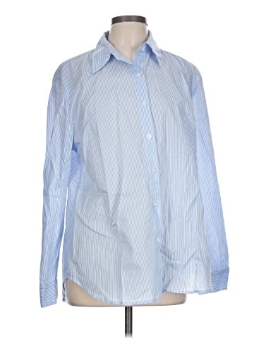 Unbranded Long Sleeve Button-Down Shirt (view 1)