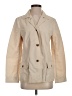 Anne Klein Solid Tan Trenchcoat Size S - photo 1