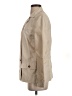 Anne Klein Solid Tan Trenchcoat Size S - photo 5