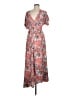 Bobeau Floral Pink Casual Dress Size M - photo 1