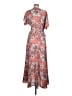 Bobeau Floral Pink Casual Dress Size M - photo 2